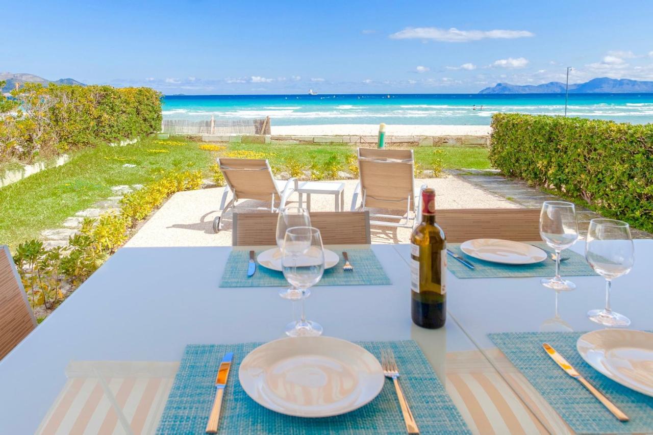 Beachfront Villa Socias Playa By Sealand Villas プラヤ・デ・ムロ エクステリア 写真
