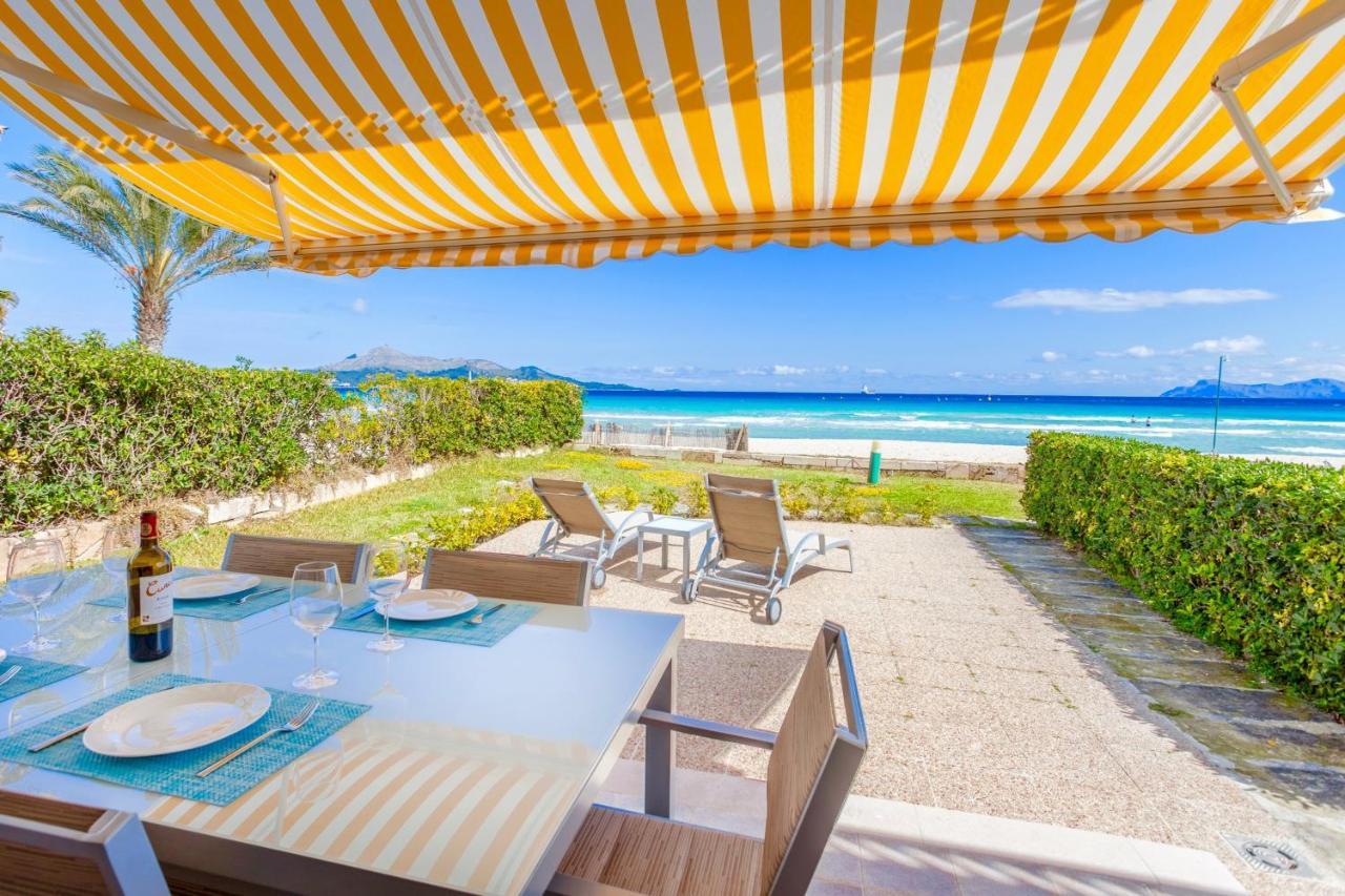 Beachfront Villa Socias Playa By Sealand Villas プラヤ・デ・ムロ エクステリア 写真